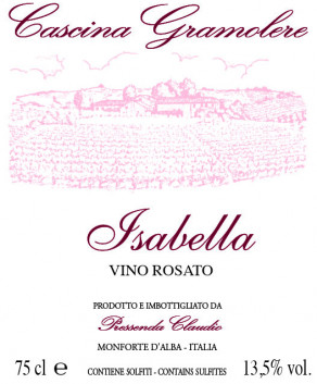 Vino rosato Isabella